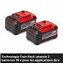 Original Einhell Starter Kit 5,2 Ah et chargeur Power X-Change (lithium-ion, 18 V, temps de charge 100 minutes, compatible avec