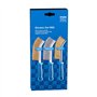 PFERD Lot de 3 brosses à main HBG - Avec 1 brosse à main avec fil d'acier (laiton)