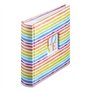 Hama Album photo à pochette Rainbow I (Album mémo, 200 photos 10x15cm, 100 pages blanches, Dim. 22.5x22cm, Idéal Scrapbooking, i