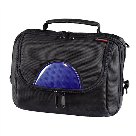 Hama 17335 Housse de transport pour DVD portable de 2 compartiments 24cmX17cmX5 - noir