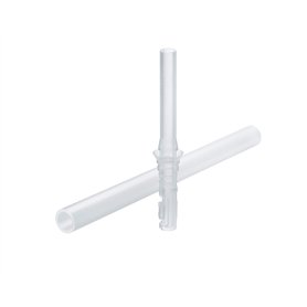 NUK Action Cup Lot de 2 pailles de rechange en silicone souple sans BPA Transparent NUK Action Cup Lot de 2 pailles de rechange en silicone souple sans BPA Transparent