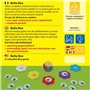 HABA Bella Bee - Jeu coloré avec gobelet à dés pour Enfants à partir de 4 Ans - Fonctionne comme 4 en Ligne - Règles Simples pou