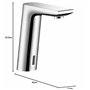 Hansgrohe 31103000 Metris S Mitigeur de lavabo électronique