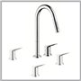 Hansgrohe 34822000 7846296 Citterio M Mitigeur d'évier à levier simple avec Robinetterie à 2 trous Chromé