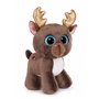 NICI 49289 Cuddly Toy Glubschis Reindeer Chocolatte Mousse 17 cm Brown Standing Sustainable Soft Plush Cute Plush Toy for Cuddli