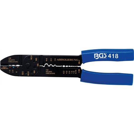 BGS 418 | Pince à sertir et dénuder | 235 mm