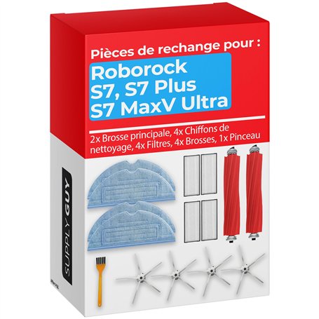 Supply Guy Accessoires compatible avec Roborock S7 MaxV Ultra