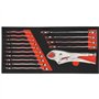 Coffre a outils ULTIMATE équipé - 3 tiroirs et plateau - 114 pcs - KS Tools 922.0100-Caisse a outils