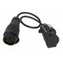 LAS 10012 Câble Adaptateur Prise 13 Broches à 7 Broches Prise 40 cm