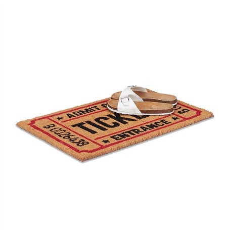 Relaxdays 10021038 Fußmatte Aus Kokos