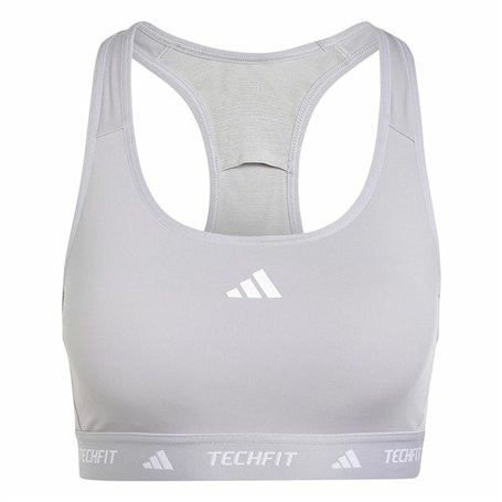 Soutien-gorge de Sport Adidas Techfit Gris