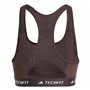 Soutien-gorge de Sport Adidas Techfit Medium Marron