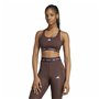 Soutien-gorge de Sport Adidas Techfit Medium Marron