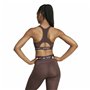 Soutien-gorge de Sport Adidas Techfit Medium Marron