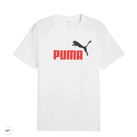 T-shirt à manches courtes homme Puma ESS 2 COLOR No. 1 Logo Tee SS25 684708 02 Blanc