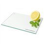 Moritz & Moritz Planche à découper en verre 40 x 30 cm – Planche à découper en verre de sécurité anti-rayures et hygiénique – Pl