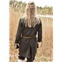 Battle-Merchant | Tunique médiévale Ylva pour femme | Chemise cintrée précoce médiévale | Tenue de demoiselle d'honneur | LARP, 