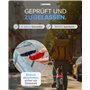 BÜCHEL Feu arrière de vélo LED pour porte-bagages - Fabriqué en Allemagne - Feu arrière de vélo rechargeable par USB-C - Montage