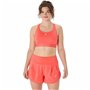 Soutien-gorge de Sport Asics Road Compression Saumon
