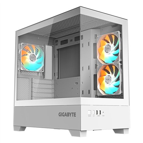 GIGABYTE C201 Panoramic Ice Boîtier PC – Moyen Tour