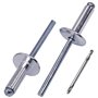 SKIR'CO (30 pièces) Rivets Aveugles à Grande Bride en Aluminium 5