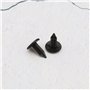 EMSea 30pcs Garniture de Porte Voiture Rivets Pare-Chocs Vis de Clip 18mm Tête Trou 6mm Fixation de Pression