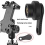 VGOL 1 jeu de boutons de verrouillage antivol - Support antivol - Bouton de verrouillage pour moto - Support de navigation pour