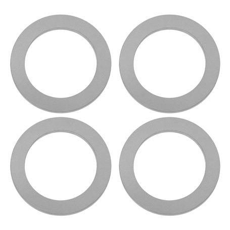 eMagTech Lot de 4 rondelles de pédale de vélo en acier inoxydable 304 de 1