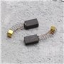 ECSiNG 2 paires de Balais de Charbon Moteur Rechange d'arrêt Automatique 6x8x14mm Compatible avec Kress HM 10 EM HM 22-2 EM SBLR