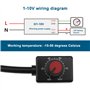 ECSiNG Mini Contrôleur de Variateur à Bouton DC 0-10V Interrupteur Rotatif ON/Off Gradation PWM pour Pilotes LED à Intensité Var