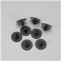 ECSiNG 20pcs Clips d'écrou Boucliers de Soubassement Clips de Fixation Panneau d'isolation Compatible avec Audi Compatible avec