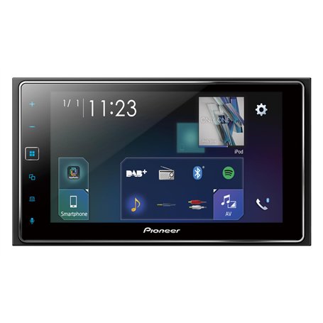 Pioneer Car Multimedia Autoradio USB/Bluetooth Noir