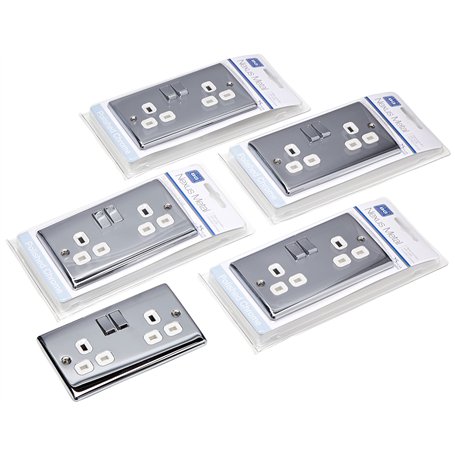 Pck 5 – Bg-nexus-metal double 13 A Prise