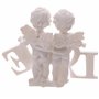 Puckator CHE82 Figurine Couple d'ange Tenant Les Lettres Love