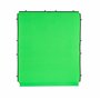 Manfrotto EzyFrame Toile pour Fond Pliable Photo/Vidéo Grand Format - 2 x 2,3 m - Chroma Key Vert -Facile à Transporter - pour P