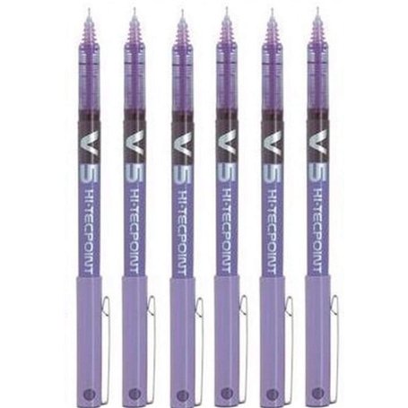 Pilot BX V5 Hi-Tecpoint Violet Pointe extra fine Stylo roller Pointe 0