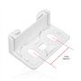 SPARES2GO Porte Plastique Support de Montage de Fixation Slide Kit compatible avec Electrolux Intégré Réfrigérateur et Congélate