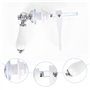 Colexy Poignée de Toilette de Chasse D'eau, WC Levier de Chasse D'eau Porcelain Vintage Cistern Lever, Kit de Poignée de Chasse