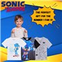 Sonic The Hedgehog T-Shirts Garçon (Lot de 3) Multicolore 7-8 Ans