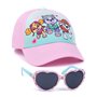 Paw Patrol Casquette Girls et Lunettes de Soleil GRATUITES | Enfants Skye Everest Marshall Rose Chapeau de Baseball réglable Acc