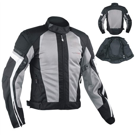 A-Pro Blouson de moto en maille Sport Race touring