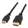 DragonTrading® Câble mini HDMI vers HDMI pour connecter un appareil photo Nikon COOLPIX S6100 à une TV, une HDTV, un écran LCD,