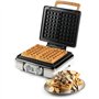 Gaufrier - DOMO - DO9280W - 1520 W - 2 gaufres XL - Blanc
