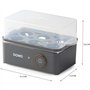 Cuiseur a oeufs - DOMO - DO9283EK - 400 W - 6 oeufs - Gris
