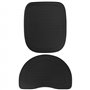 POLISPORT 8634400027 - Coussin imperméable de Remplacement pour Chaise modèle Groovy de Couleur Noire