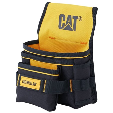 CATERPILLAR - Sacoche à Outils 5 Poches Polyester 600D / PVC légère