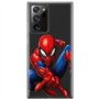 ERT GROUP Coque de téléphone Portable pour Samsung Galaxy Note 20 Ultra Original et sous Licence Officielle Marvel Motif Spider
