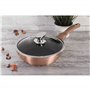 Berlinger Haus Rose Gold Batterie de Cuisine Induction 10 Pièces, Anti-adhésif en Marbre sans PFOA, Aluminium, Set de 3 Casserol