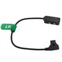 HangTon D-Tap Câble répartiteur d'alimentation mâle vers 3 x 0B 2 broches femelle