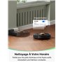 Vexilar Robot Aspirateur Laveur Cleanova W9, 150Min/5000Pa Aspirateur Robot, Navigation LiDAR avec Cartographie, Zones Virtuelle